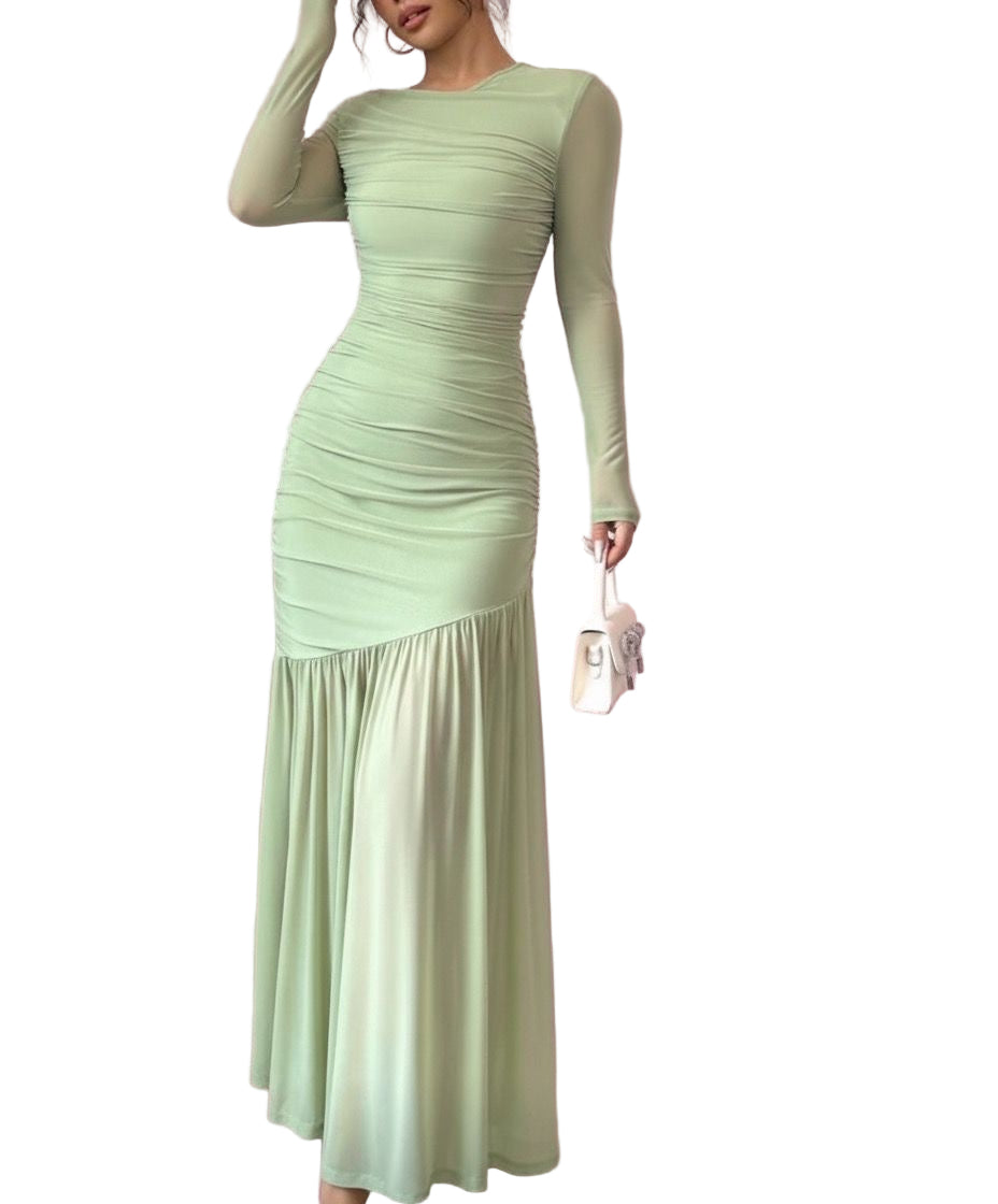 Beautiful light green dress 🌸