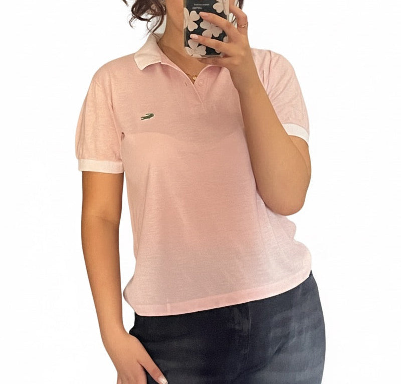La Coste pink t-shirt 🌸