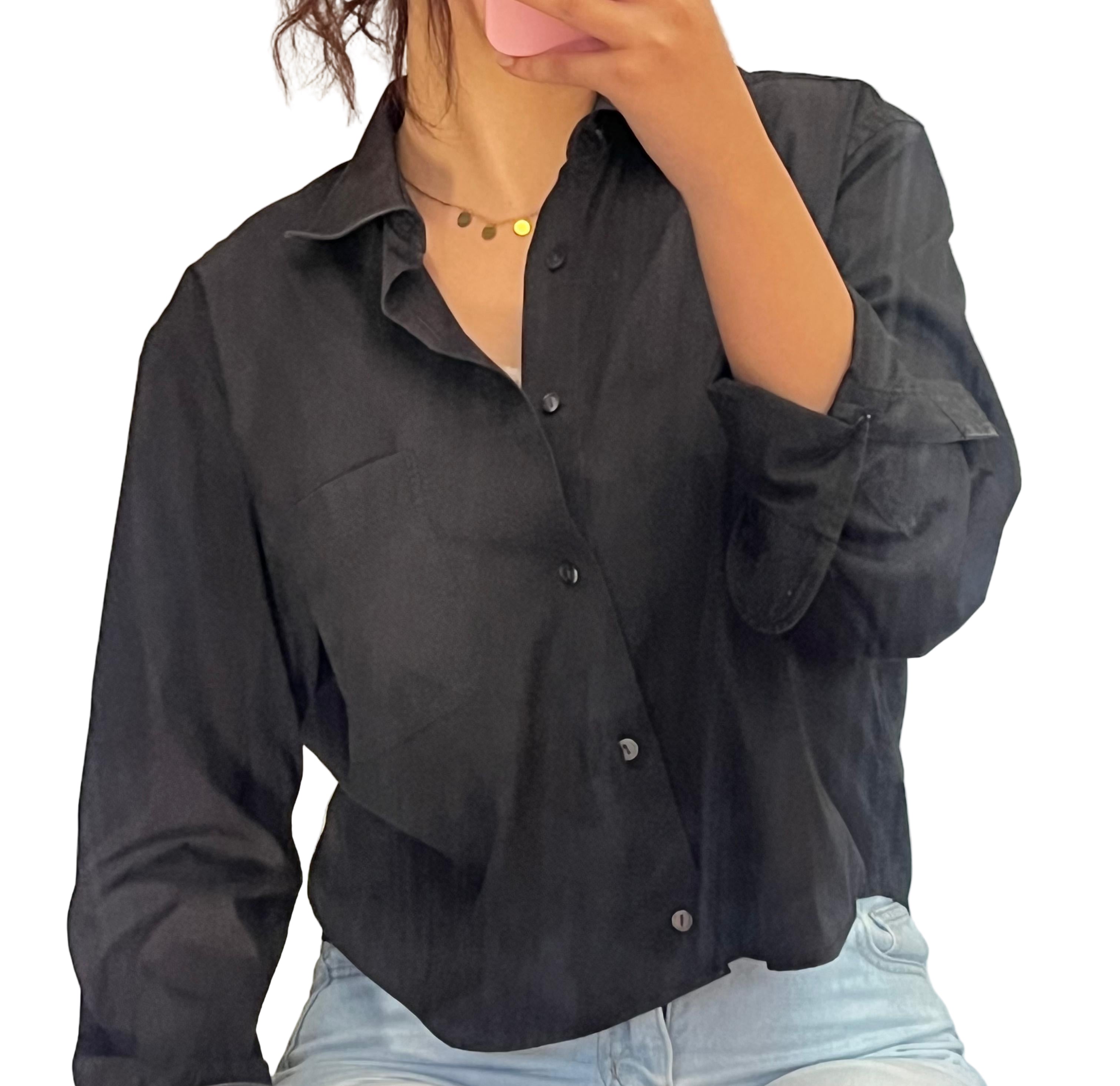 Black shirt 🌸