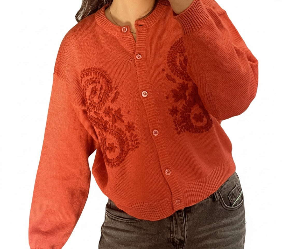 Peach sweater 🌸