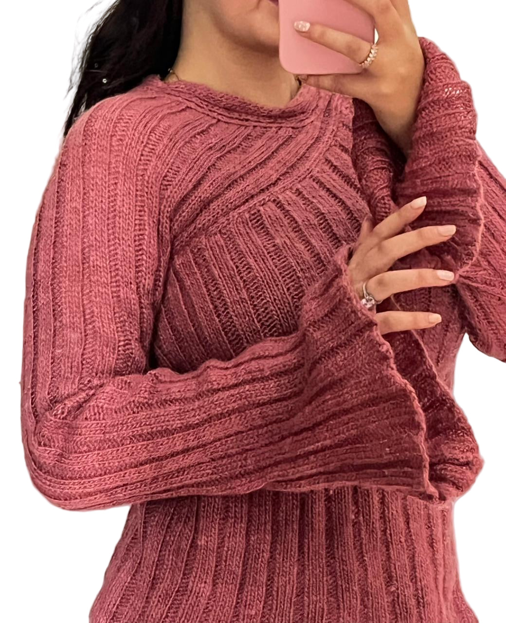 Sweater dark pink 🌸
