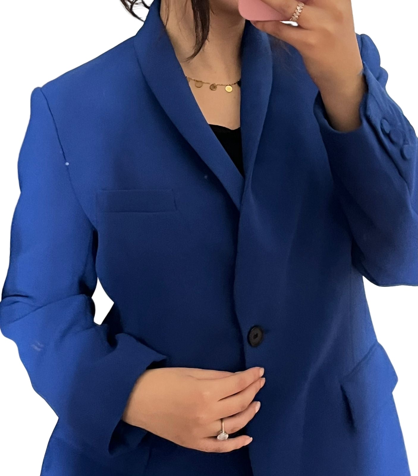 Blue jacket 🌸