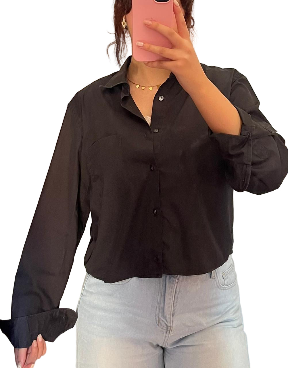 Black shirt 🌸