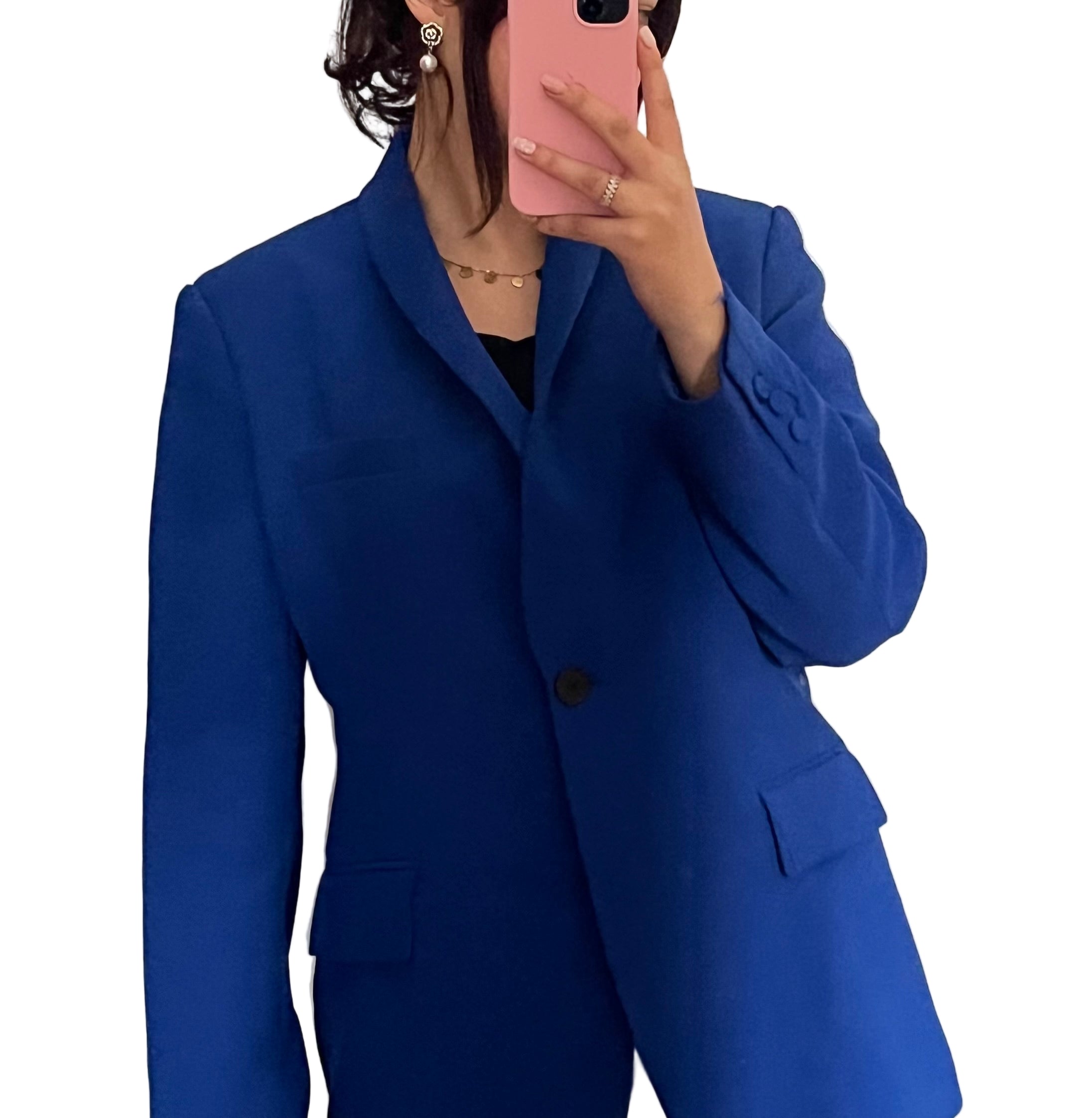 Blue jacket 🌸