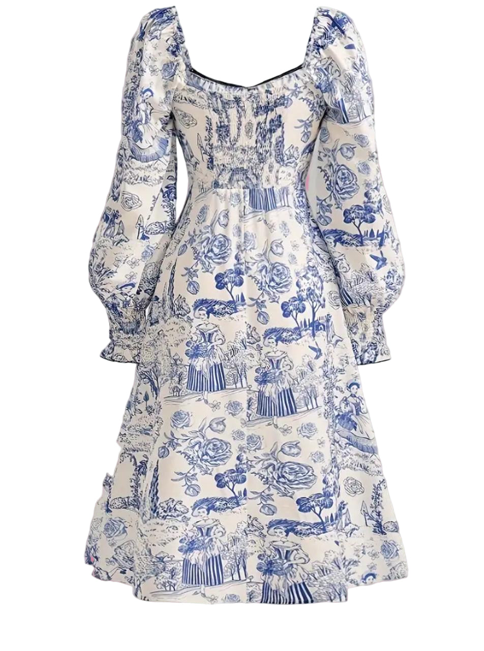 blue dress🌸
