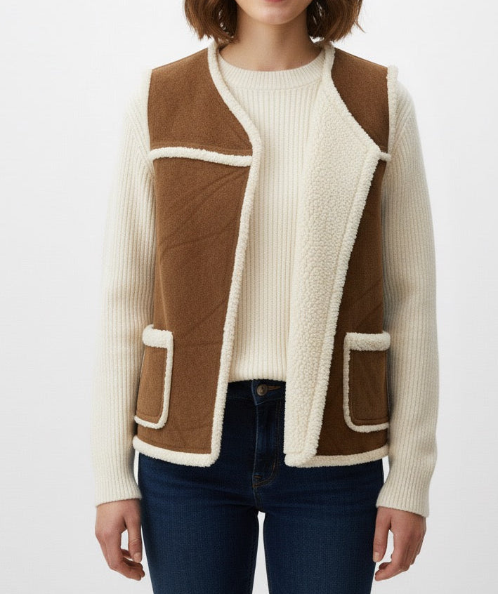 Brown  cotton jacket 🌸