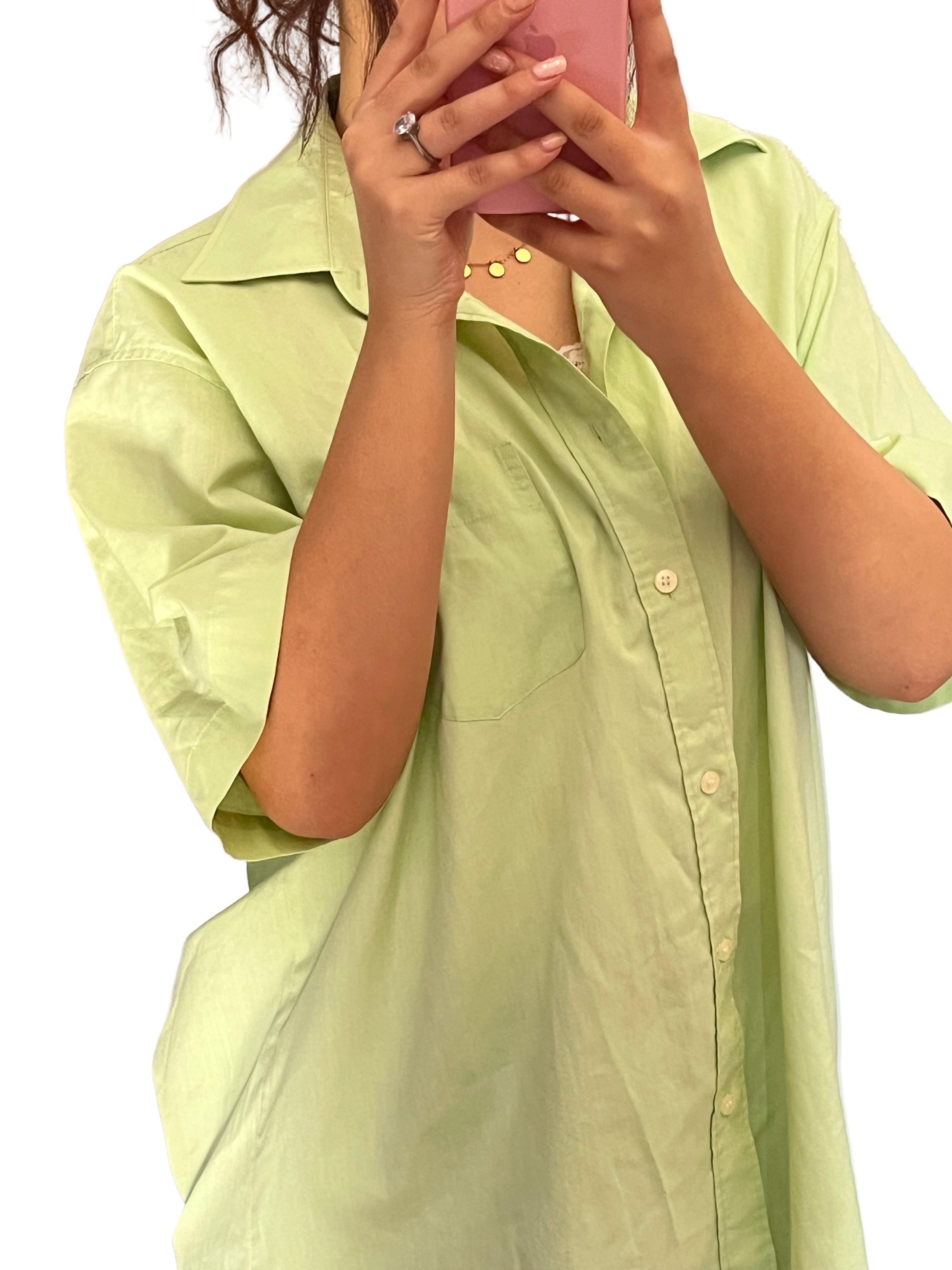 Green shirt 🌸
