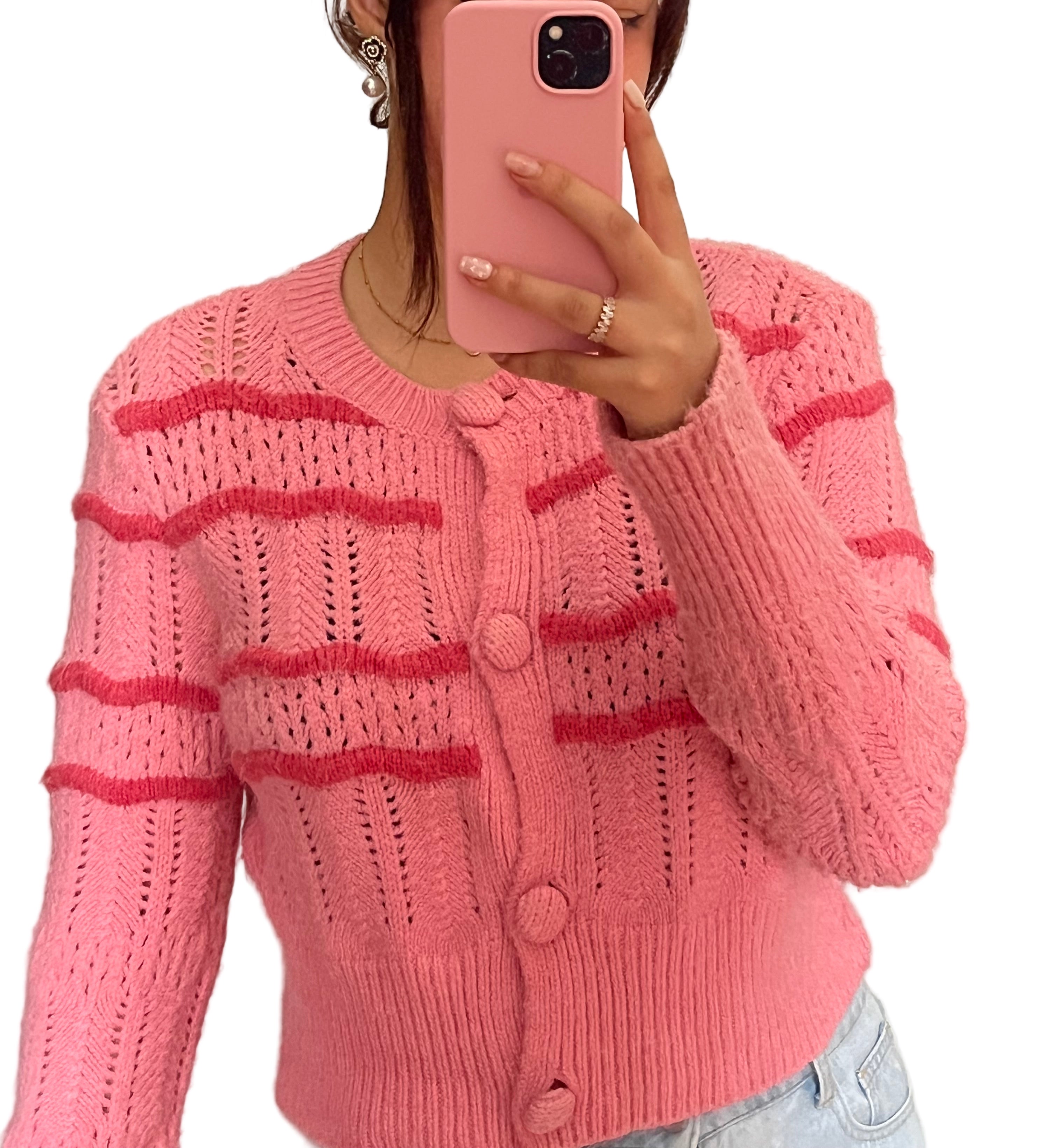 Soft pink  sweater 🌸