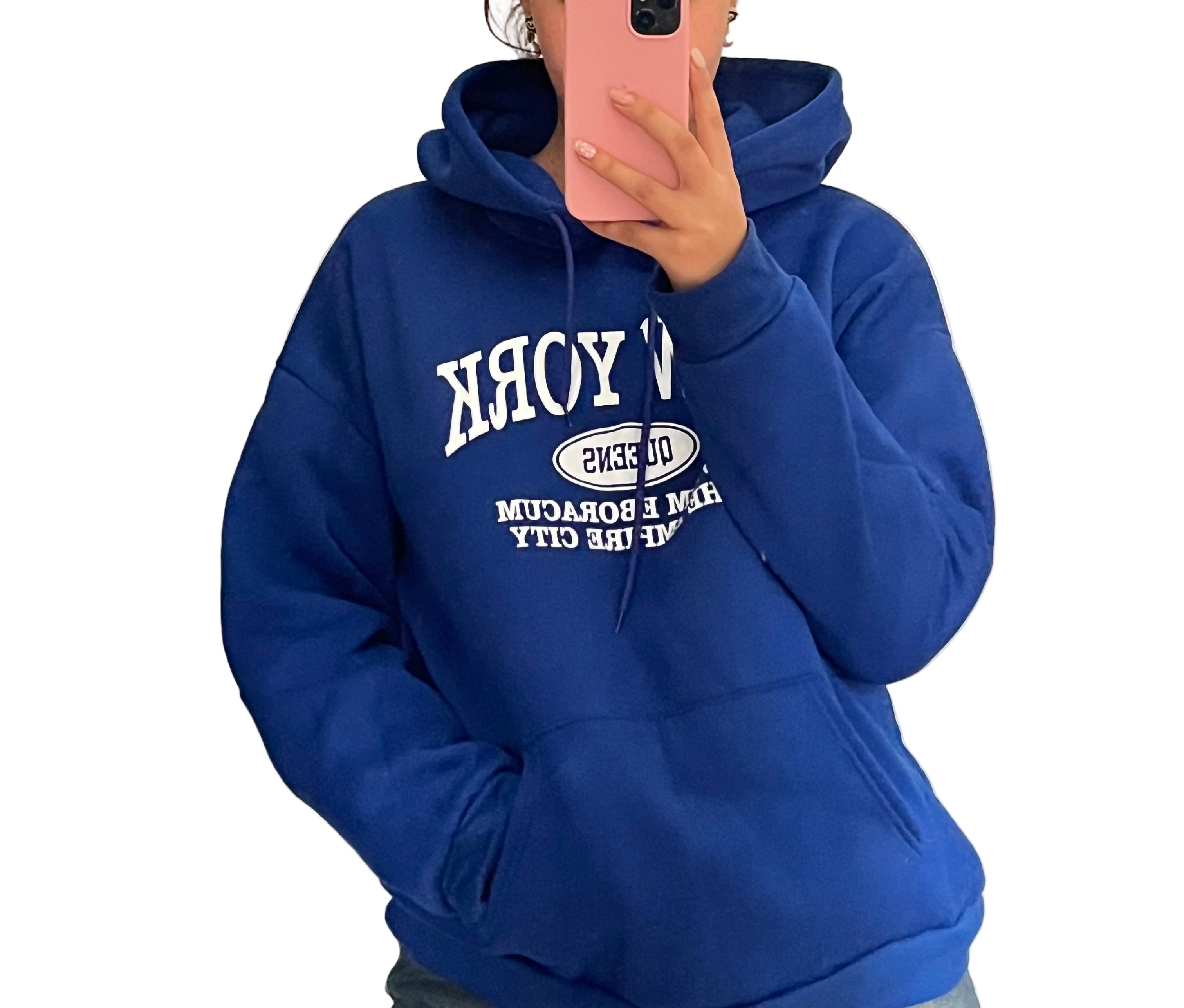 Dark blue hoodie 🌸