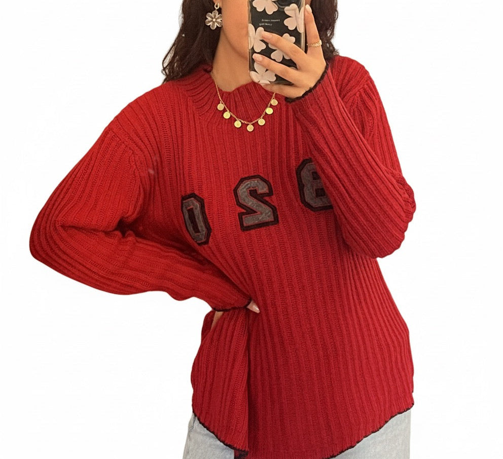 Red sweater 🌸