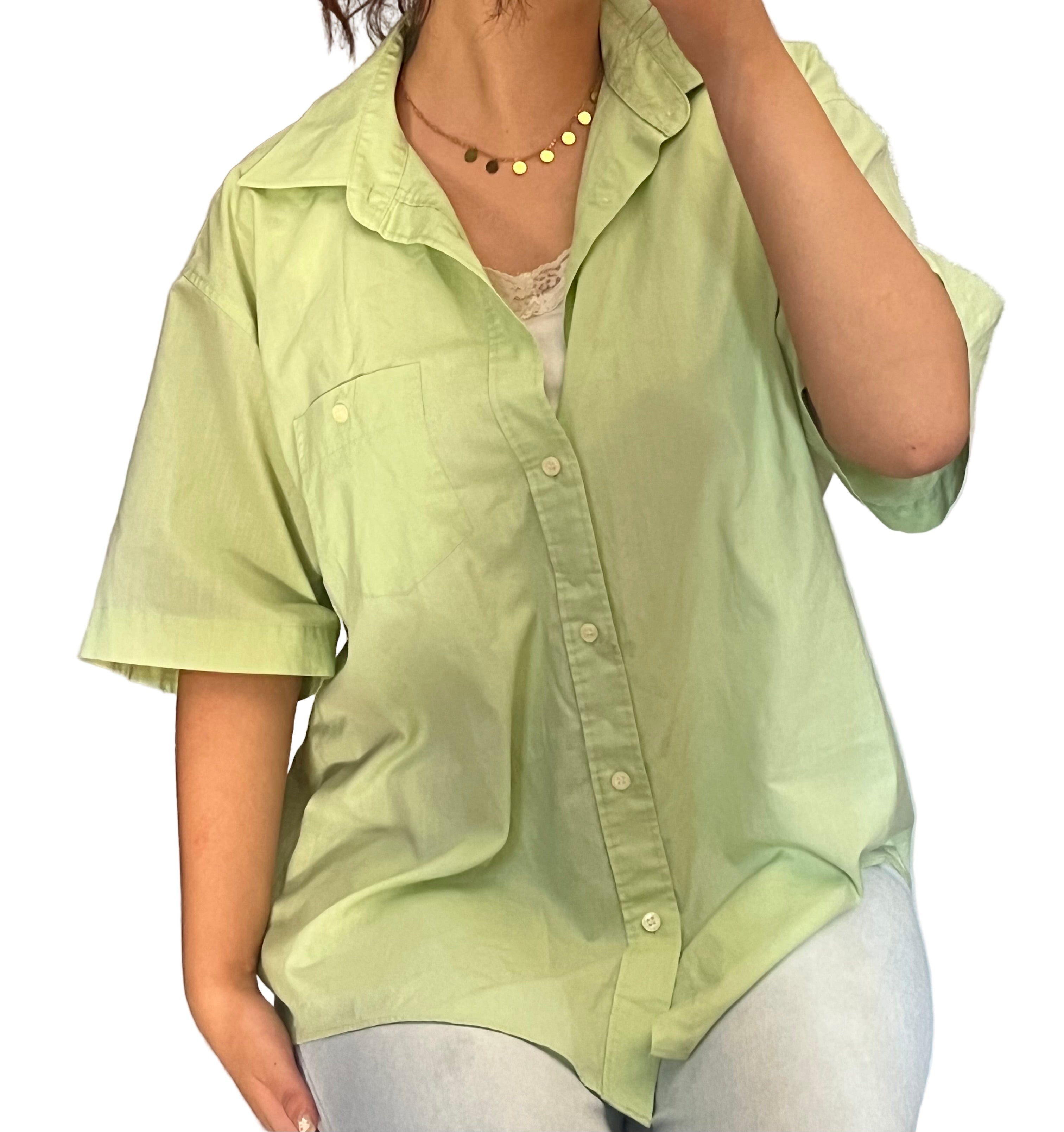 Green shirt 🌸