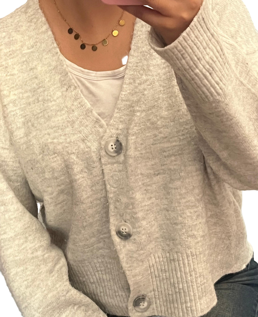 Grey sweater 🌸