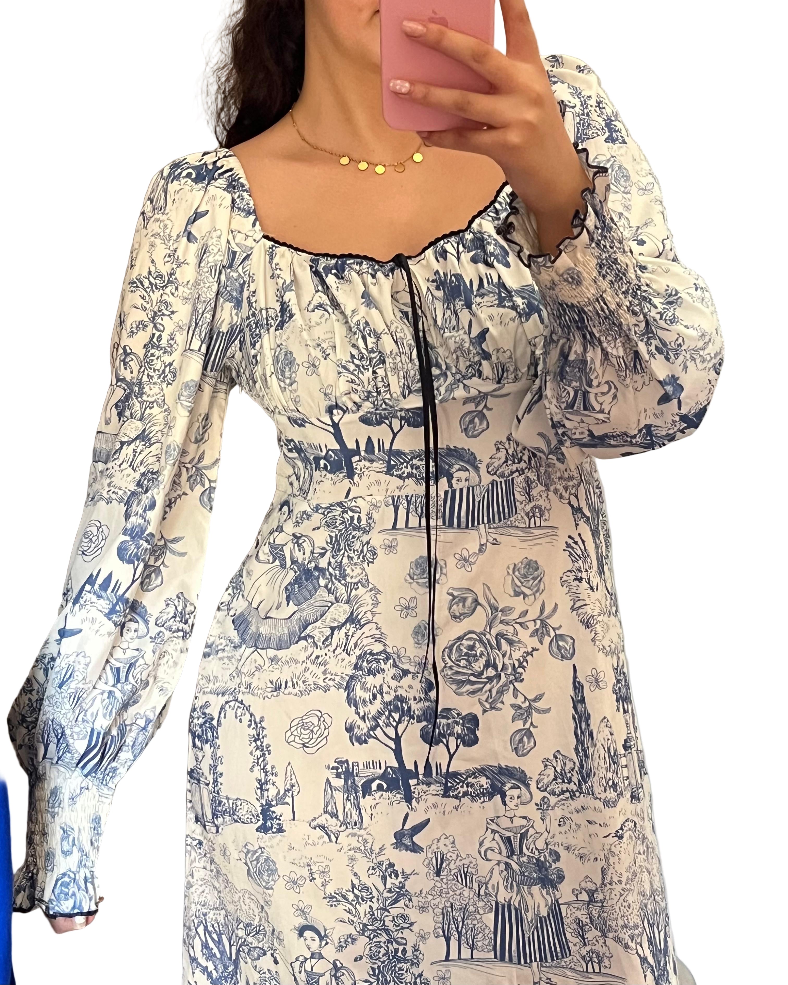 blue dress🌸