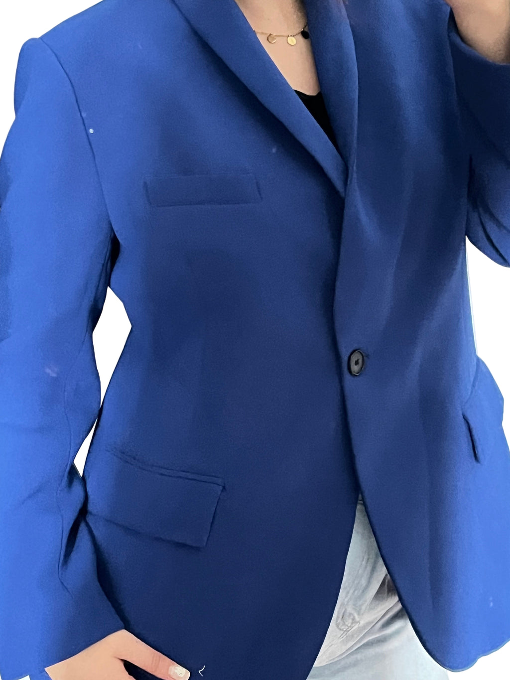 Blue jacket 🌸