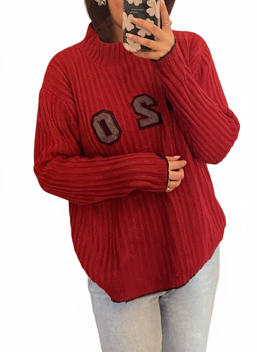 Red sweater 🌸