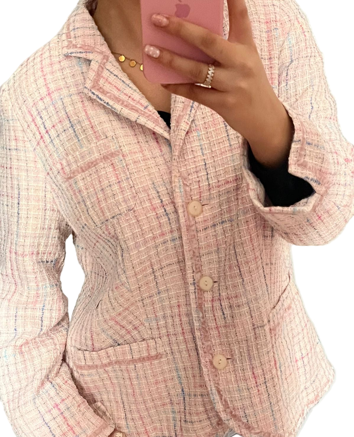 Light pink jacket🌸