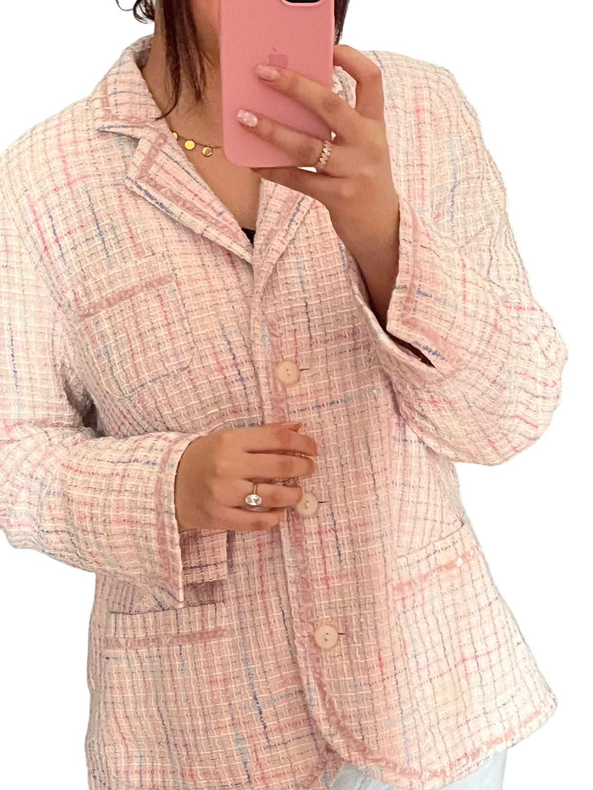 Light pink jacket🌸