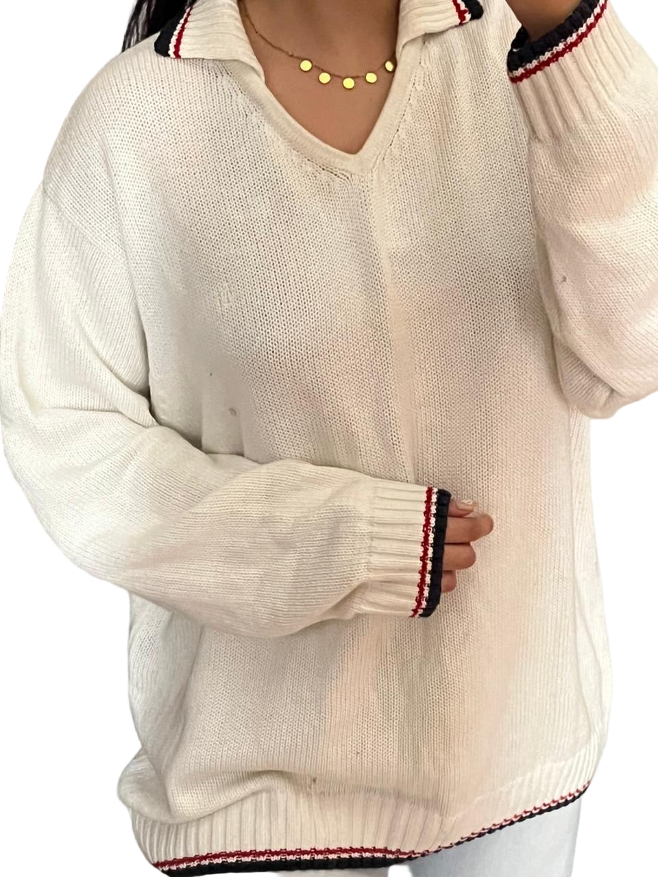 White sweater 🌸