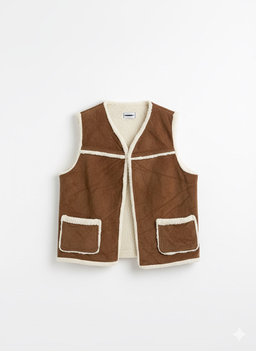 Brown  cotton jacket 🌸